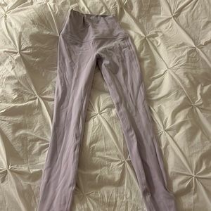 light purple align leggings